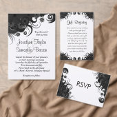 Schilder mit schwarzen und weißen Gastgeschenk Hoc (Personalisiere diese Kollektion eines unabhängigen Creators.)