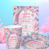 Flower Glitter Mermaid Tail 8th Birthday Geschenktütchen