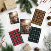 Goldene Weihnachtsbrille Pappteller