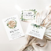 For This Child We Have Prayed Baby Shower Invite Einladung