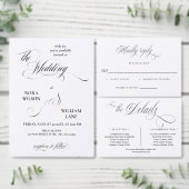 Simple Calligraphy Belly Band (Personalisiere diese Kollektion eines unabhängigen Creators.)