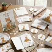 Sweet Fox Baby Blessing