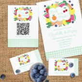 Fresh From The Market Runder Aufkleber