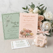 Fresh Off the Market Fresh Recipe For The Bride Begleitkarte