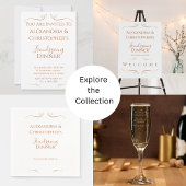 Freundliches Dinner Party Chic Minimal Serviette