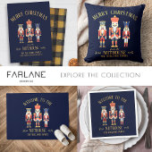 Spaß frohe Weihnachten von der Nuthouse Nutcracker Geschenkanhänger