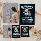 Funny Christmas Baby Pregnancy Ankündigung Keramik Ornament