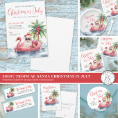 Weihnachten im Juli Pappteller