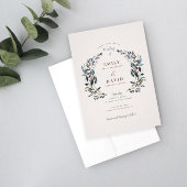 Garden Wappen Blumenzwiebelnamen und Datum Serviette