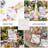 Garden Disco Bachelorette Favor Stickers