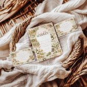 Garden Harvest Market Bridal Shower Serviette