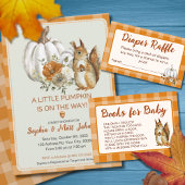 Pumpkin Fall Baby Dusche, geschlechtsneutral Pappteller