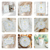 Lemon Baby Shower Geschlechtsneutral Pappteller