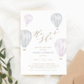 Er oder sie Geschlecht offenbaren Luftballon Babyd Runder Aufkleber