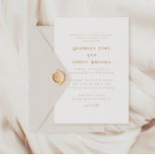 Elegante moderne Website Wedding RSVP Card Karte