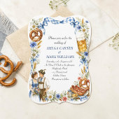 Deutsches Oktoberfest Bayerisches Bier Brezel Pappteller