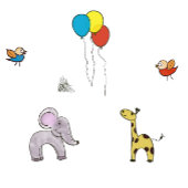 Niedliche kleine Giraffe Baby T-shirt