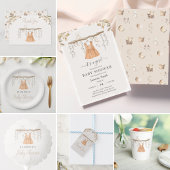 Hallo Baby Clothes Bohemische Babydusche Einladung