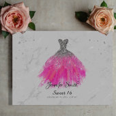 Gold und Champagner Dress 16 . Geburtstag UAWG