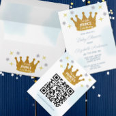 Little Prince Boy Baby Shower Geschenkanhänger