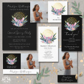 Gold Mandala Rosa Kristalle Psychischer Wellness-C Visitenkarte