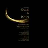 Goldene Eleganz - Menü - Menü Menükarte