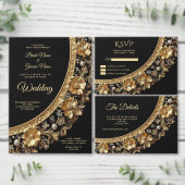 Goldenes verziertes Geschenk-Tag Geschenkanhänger (Personalisiere diese Kollektion eines unabhängigen Creators.)