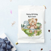 Golfer 2. Geburtstag Geschenkpapier