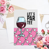 Glücklicher Muttertag mit Blume Golfball