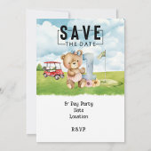 Golf 1. Geburtstag 1 Jahr alt Golfer Pappteller