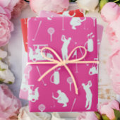 Golf mit Namen für Golfer mit Golfwagen unter Flag Einladung