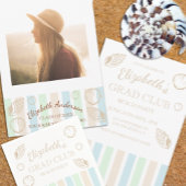 Grad Club Beach Party Geschenkanhänger