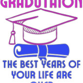 Abschluss: Folge deiner Angst.w Glas