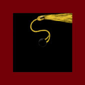 Maroon Abschluss 2025 Banner