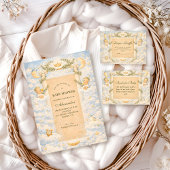 Greek Classic Columns Baby Shower Einladung