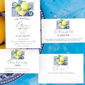 Lemon Citrus - Wer bin ich Brautparty-Spiel Briefpapier