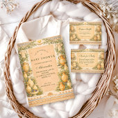 Greek Olive Baby Shower Serviette