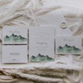 Green Mountain Country Calligraphy Bridesmaid Tragetasche