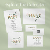 Begrüßungszeichen für Grünpflanzen und Gold Baby D Poster