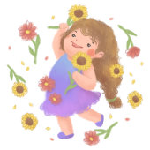 Frohe Weihnachten: Polar Bär & Child Illustration Mitteilungskarte