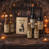Halloween Essence Apothekary Wine Label Weinetikett
