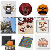 Jack o' Lantern Unglückliches Gesicht, Halloween P Puzzle