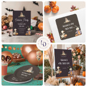 Halloween Gänse Kindergeburtstag Party Rücksendead Adressaufkleber