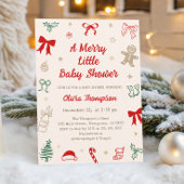 Christmas Baby Shower Don't Say Baby Game Sockelschild