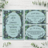 Water Pebbles - wedding enclosure card vertical Begleitkarte (Personalisiere diese Kollektion eines unabhängigen Creators.)