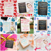 Hanging Love Hearts Sweetheart Birthday Welcome Banner