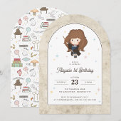 Harry Potter | ChibiHermione Wizard Birthday Einladung