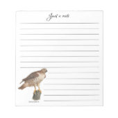 Collection Hawk Note Pad Notizblock (Vorderseite)