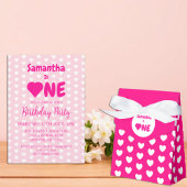 Herz 1. Geburtstag Serviette