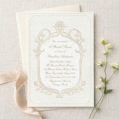 Heirloom Rococo Bridal Shower Welcome Acrylschild